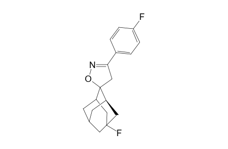 (Z)-5-Fluoro-3'-(4-fluorophenyl)-4'-hydrospiro[adamantane-2,5'-(delta.(2)-isoxazoline]