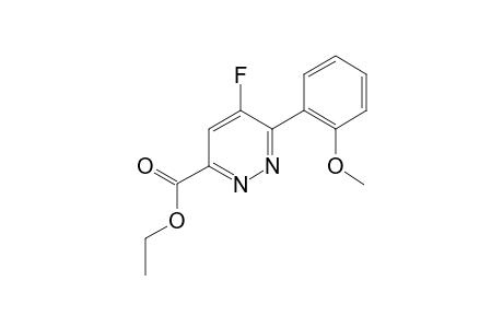 Ethyl 5-fluoro-6-(2-methoxyphenyl)pyridazine-3-carboxylate