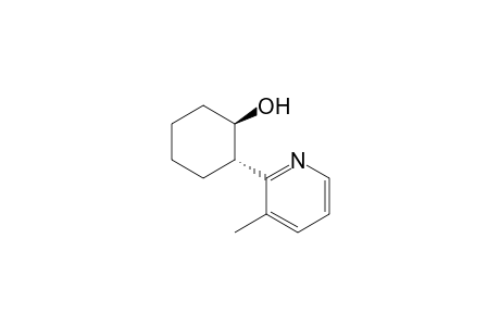 (+-)-trans-2-(3-Methylpyridin-2-yl)cyclohexanol