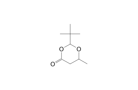 1,3-DIOXAN-4-ONE-5-D, 2-(1,1-DIMETHYLETHYL)-6-METHYL-, [2R-(2alpha,5alpha,6alpha)]-