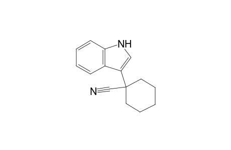 1-(1H-Indol-3-yl)cyclohexane-1-carbonitrile