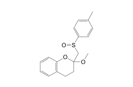 (RS)-2-Methoxy-2-[(p-tolylsulfinyl)methyl]chroman