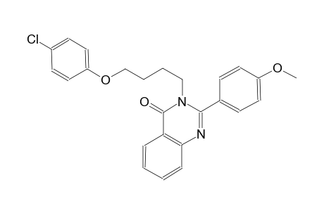 3-[4-(4-chlorophenoxy)butyl]-2-(4-methoxyphenyl)-4(3H)-quinazolinone