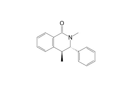 (3S,4S)-2,4-dimethyl-3-phenyl-3,4-dihydroisocarbostyril