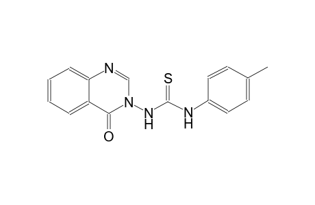 thiourea, N-(4-methylphenyl)-N'-(4-oxo-3(4H)-quinazolinyl)-