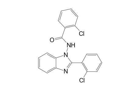 1-(2-Chlorobenzoylamido)-2-(2-chlorophenyl)benzimidazole