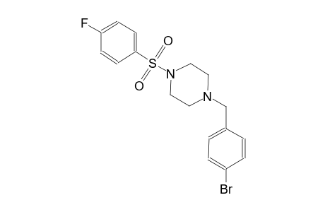 piperazine, 1-[(4-bromophenyl)methyl]-4-[(4-fluorophenyl)sulfonyl]-