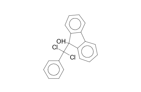 9-[bis(chloranyl)-phenyl-methyl]fluoren-9-ol