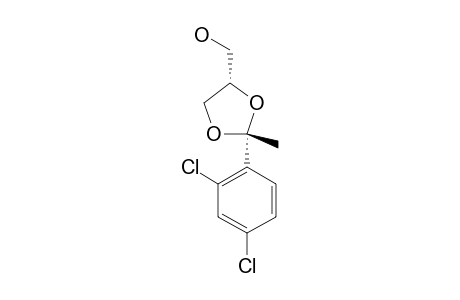 TRANS-2-(2,4-DICHLOROPHENYL)-2-METHYL-1,3-DIOXOLANE-4-METHANOL