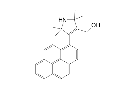 3-(Hydroxymethyl)-4-(pyren-1'-yl)-2,2,5,5-tetramethyl-2,5-dihydro-1H-pyrrole