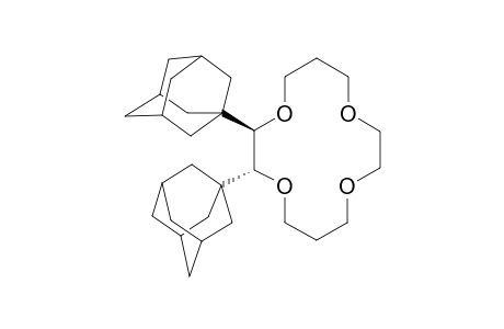 Trans-2,3-di-(1-adamantyl)-14-crown-4