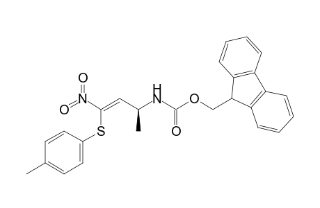 1-(Tolylthio)-3-(N-fluoren-9-ylmethoxycarbonyl)-1-nitrobutene