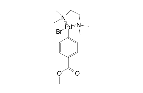 PDBR(P-COOMEC6H4)(TMEDA)