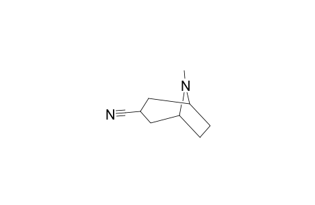 8-Azabicyclo[3.2.1]octane-3-carbonitrile, 8-methyl-, endo-