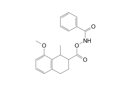 Methyl 2-benzamido-1,2,3,4-tetrahydro-8-methoxynaphthalene-2-carboxylate