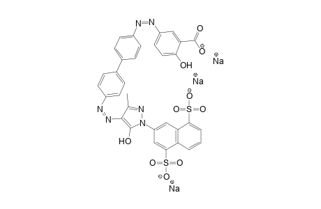 Benzenemethanaminium, N-ethyl-N-[4-[[4-[ethyl-[(3-sulfophenyl)methyl]amino]phenyl]phenylmethylene]-2,5-cyclohexadien-