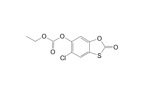 5-Chloro-2-oxo-1,3-benzoxathiol-6-yl ethyl carbonate