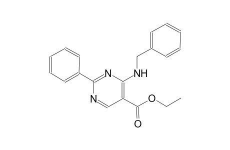 ethyl 4-(benzylamino)-2-phenyl-5-pyrimidinecarboxylate