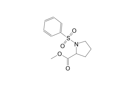 Methyl 1-(phenylsulfonyl)-2-pyrrolidinecarboxylate
