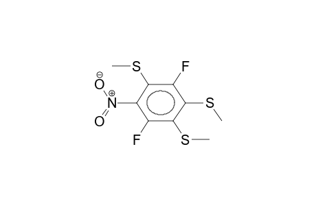 1-NITRO-2,4,5-TRI(METHYLTHIO)-3,6-DIFLUOROBENZENE