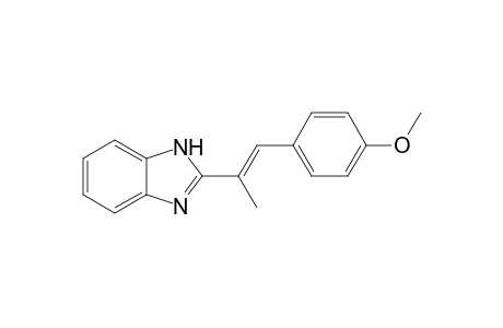 2-[(E)-1-(4-methoxyphenyl)prop-1-en-2-yl]-1H-benzimidazole