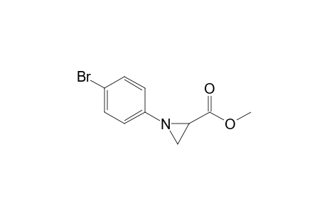 1-(4-bromophenyl)-2-aziridinecarboxylic acid methyl ester