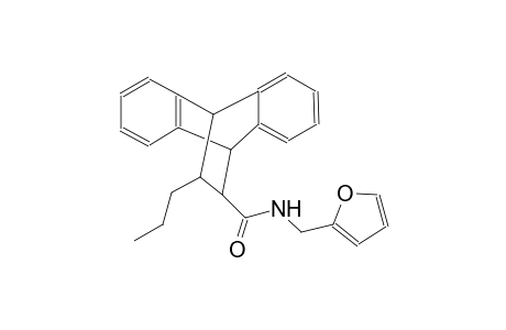 N-(2-furylmethyl)-16-propyltetracyclo[6.6.2.0~2,7~.0~9,14~]hexadeca-2,4,6,9,11,13-hexaene-15-carboxamide