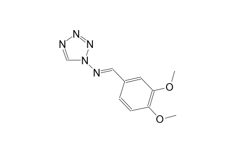 N-[(E)-(3,4-dimethoxyphenyl)methylidene]-1H-tetraazol-1-amine