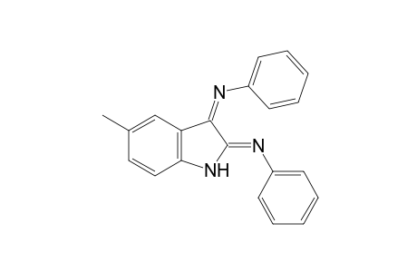 2,3-bis(phenylimino)-5-methylindoline