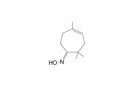 1,4,4-Trimethyl-5-oximidocycloheptene
