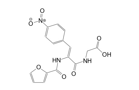 {[(2Z)-2-(2-furoylamino)-3-(4-nitrophenyl)-2-propenoyl]amino}aceticacid