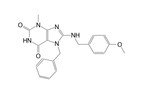 7-benzyl-8-[(4-methoxybenzyl)amino]-3-methyl-3,7-dihydro-1H-purine-2,6-dione