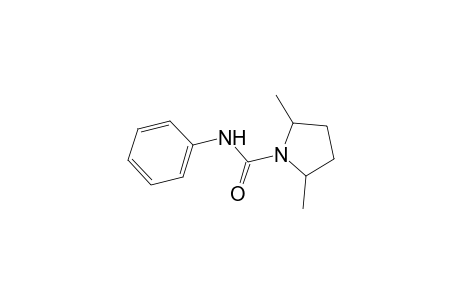 1-Pyrrolidinecarboxamide, 2,5-dimethyl-N-phenyl-, cis-