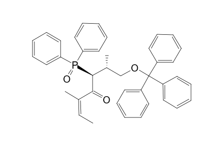 Z-5-Diphenylphosphinoyl-3,6-dimethyl-7-triphenylmethoxyhept-2-en-4-one diasterisomer