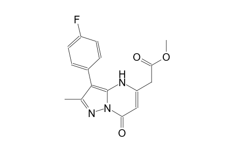 pyrazolo[1,5-a]pyrimidine-5-acetic acid, 3-(4-fluorophenyl)-4,7-dihydro-2-methyl-7-oxo-, methyl ester