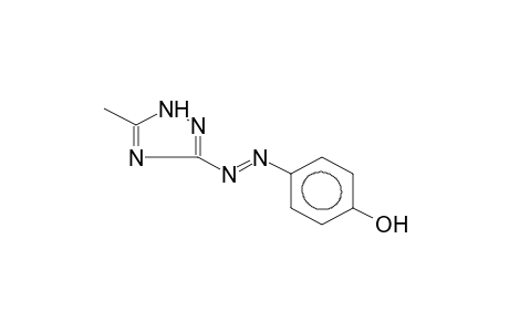5-METHYL-3-(4-HYDROXYPHENYLAZO)-1,2,4-TRIAZOLE