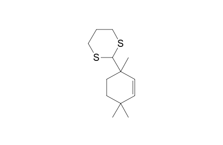 2-(1,4,4-Trimethyl-2-cyclohexen-1-yl)-1,3-dithiane