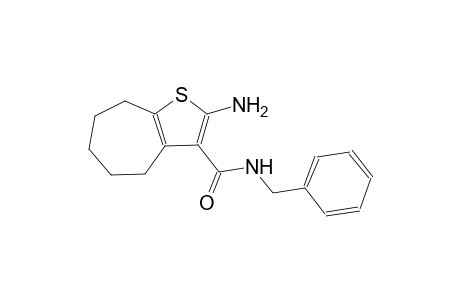 2-amino-N-benzyl-5,6,7,8-tetrahydro-4H-cyclohepta[b]thiophene-3-carboxamide