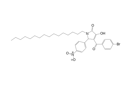 4-(4-bromobenzoyl)-1-hexadecyl-3-hydroxy-5-(4-nitrophenyl)-1,5-dihydro-2H-pyrrol-2-one