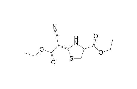 Ethyl 2-[4'-(ethoxycarbonyl)-2'-thiazolidinylidene]cyanoacetate