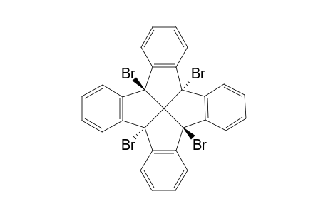 4b,8b,12b,16b-Tetrabromo-4b,8b,12b,16b-tetrahydrodibenzo[a,f]dibenzo[2,3:4,5]pentaleno[1,6-cd]pentalene (Tetrabromofenestrindane)