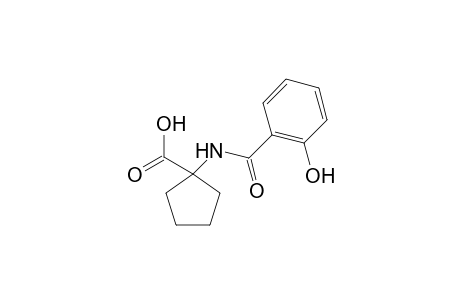 1-(salicyloylamino)cyclopentanecarboxylic acid