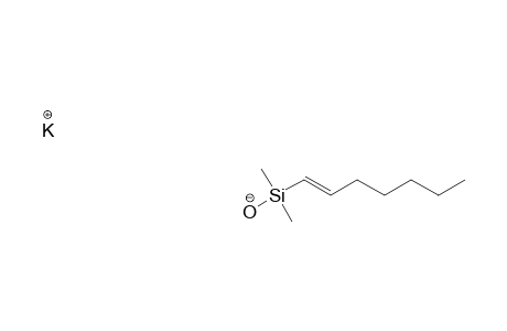 potassium [(E)-hept-1-enyl]-dimethyl-oxidosilane