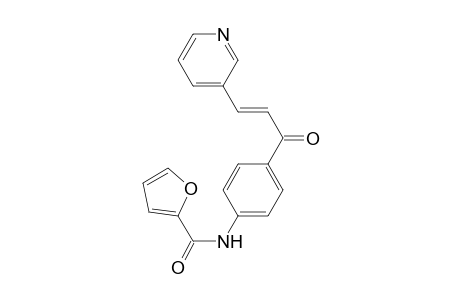 N-(4-[(2E)-3-(3-Pyridinyl)-2-propenoyl]phenyl)-2-furamide