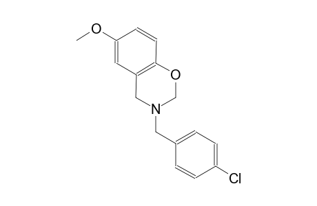 3-(4-chlorobenzyl)-3,4-dihydro-2H-1,3-benzoxazin-6-yl methyl ether