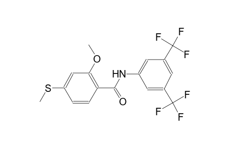 benzamide, N-[3,5-bis(trifluoromethyl)phenyl]-2-methoxy-4-(methylthio)-