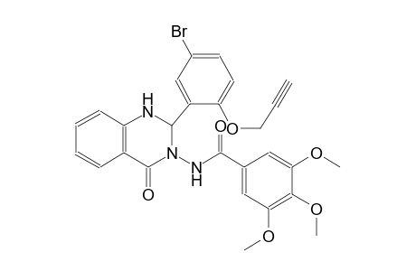 N-(2-[5-bromo-2-(2-propynyloxy)phenyl]-4-oxo-1,4-dihydro-3(2H)-quinazolinyl)-3,4,5-trimethoxybenzamide