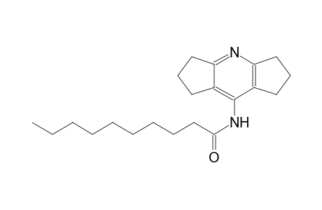 decanamide, N-(1,2,3,5,6,7-hexahydrodicyclopenta[b,e]pyridin-8-yl)-