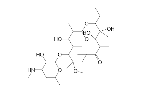 Clarithromycin-M (N-demethyl-declad-) MS2