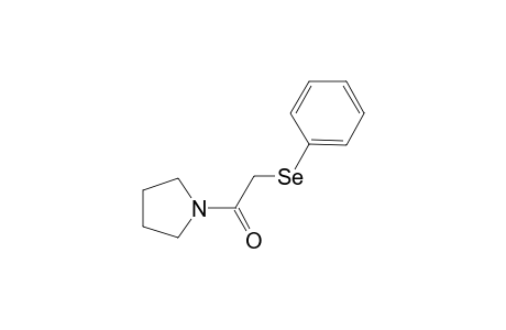 N-(Phenylselenoacetyl)pyrrolidine